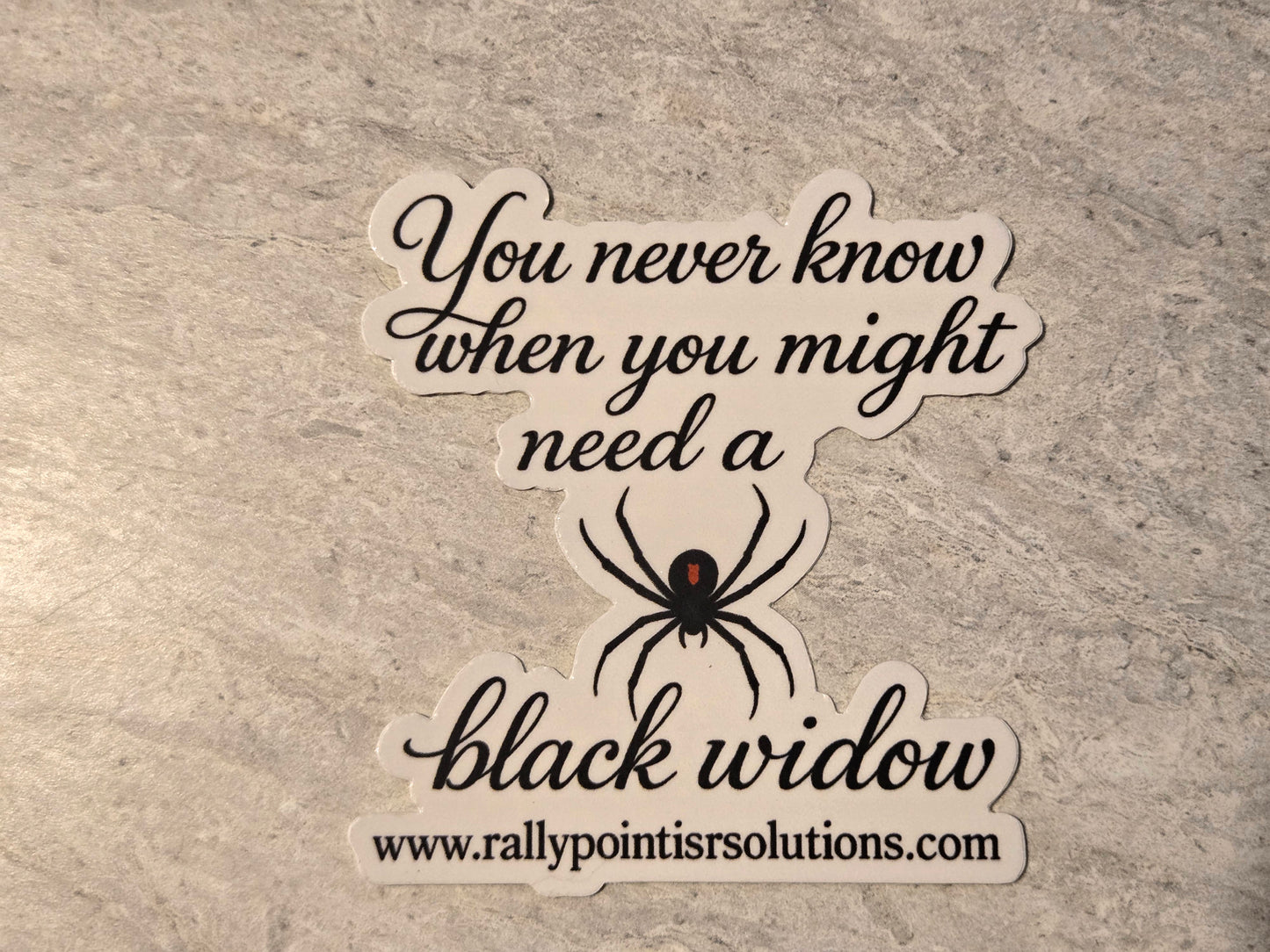 Death By Black Widow