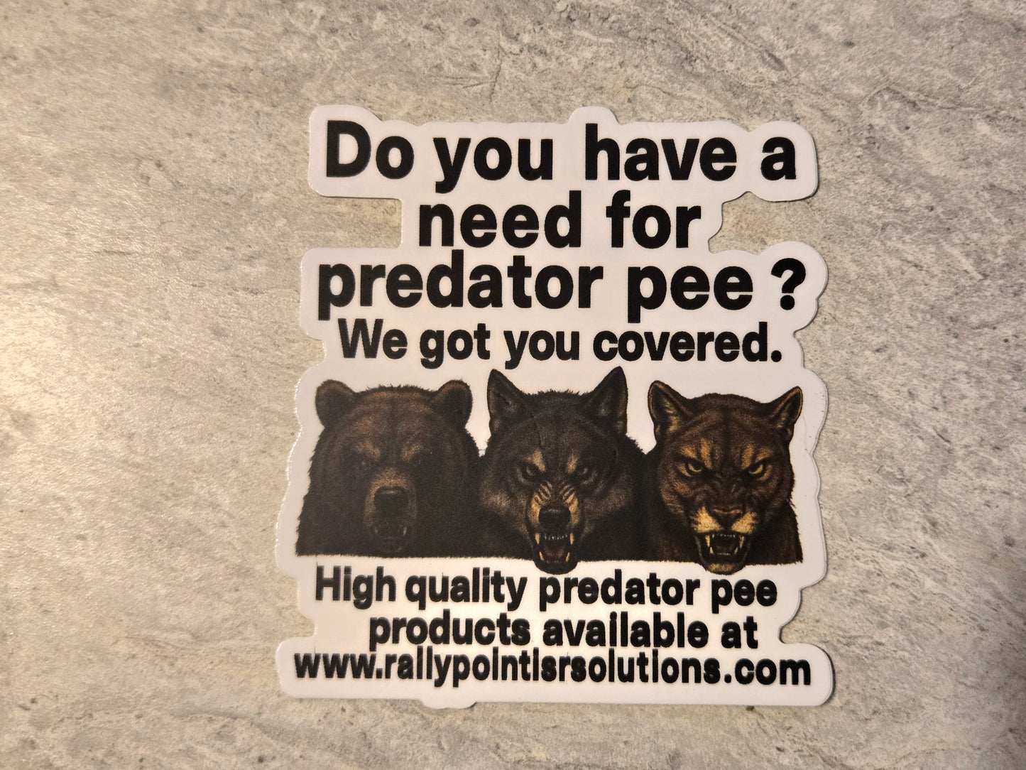 Predator Pee